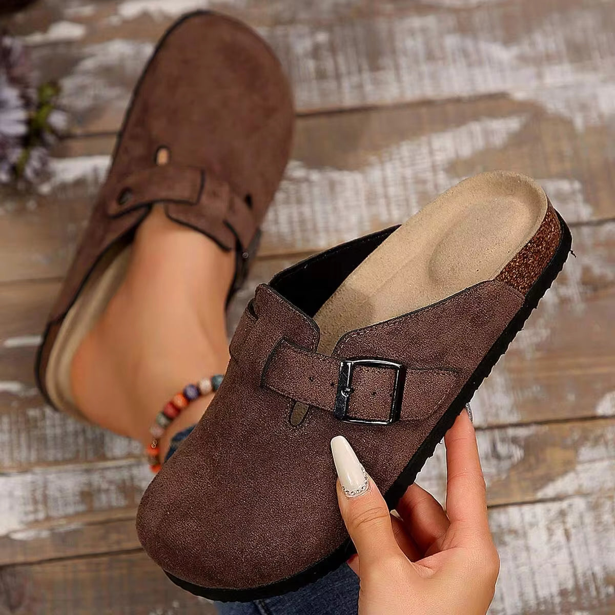 Shoes For Women Stylish And Versatile Slippers Flats Shoes For Outdoor Comfort And Elegance Summer Slides Clogs